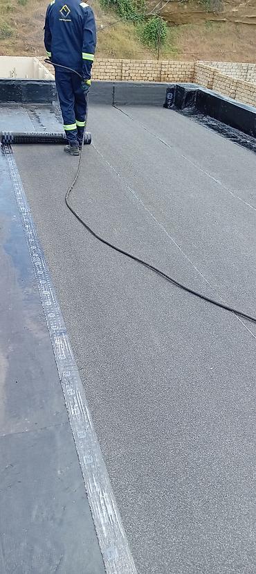 Кровельные работы: Tol Bitum əsaslı rulon hidroizolyasiya işi Xidmətin təsviri: - Düz və — 3