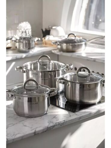 Наборы посуды: Кастрюля набор качества 💯 %🔥 Набор кастрюль #VICALINA ОРИГИНАЛ 🔥 📌 — 3