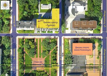 жк восток сити бишкек: 1 комната, 66 м², Элитка, 13 этаж, ПСО (под самоотделку)