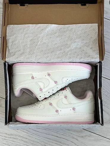 аир форсы: Кроссовки, 37, 37.5, Nike, Новый, цвет - Белый — 2