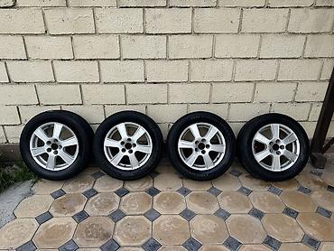 chek it: Продам комплект оригинальных литых дисков с шинами в хорошем — 1