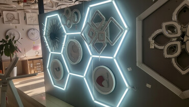 домашние светы: Модульная светодиодная система для потолка и стен - Тип: LED-секции в