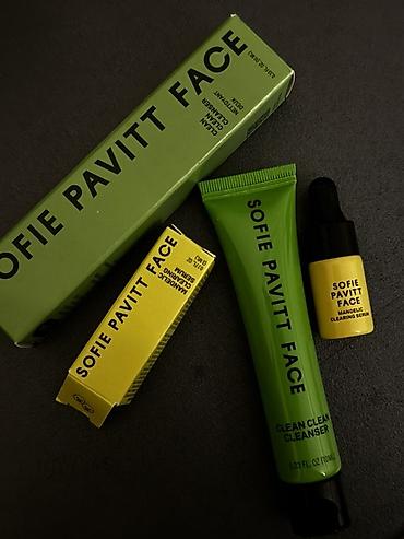 vellara cayi haqqinda melumat: Sofie Pavitt Face dəriyə qulluq dəsti Məhsullar: - Clean Clean — 1