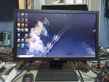 изогнутый экран: Монитор, Acer, Б/у, 19" - 20"