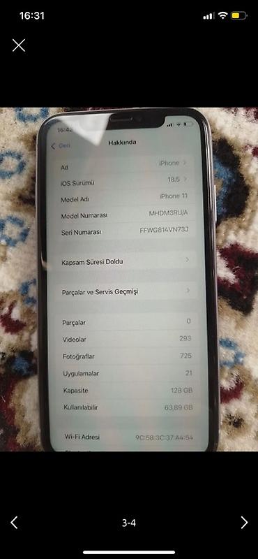 əlim yandi auto: IPhone 11, 128 GB, Face ID — 2