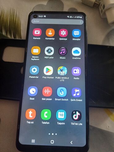 samsunq j1: Samsung Galaxy A21, 32 GB, rəng - Qara, İki sim kartlı