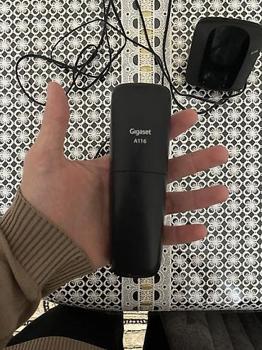 simsim: Gigaset A116 simsiz ev/ofis telefonu islek veziyyetdedir istifade — 2