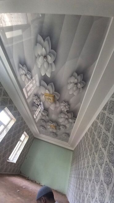 Натяжной потолок: Натяжной потолок Глянцевое, Матовое, 3D потолки Бесплатный замер, Гарантия, Бесплатная консультация — 7