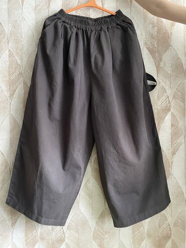 платья из штапеля фасоны: Брюки Кюлоты, Лето, Хлопок, Б/у, 5XL (EU 50)