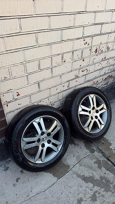 tir: Пара колес в сборе для Honda. - Диски: оригинальные легкосплавные — 1