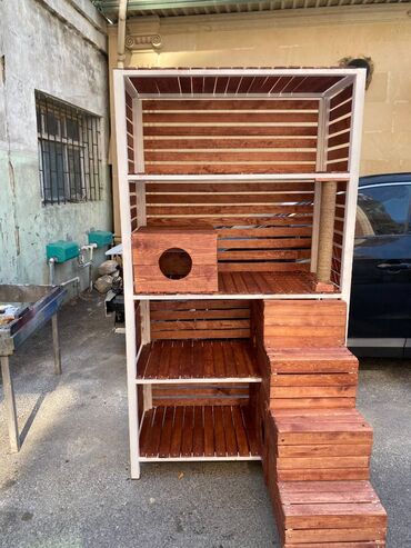 Yuvalar: Pişik evləri sifarişlər həm ev üçün həm heyət üçün ölçüsünə və — 6