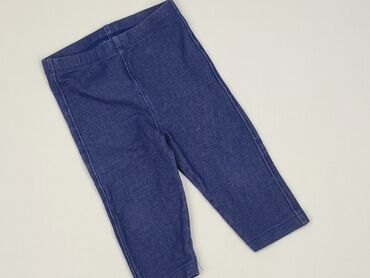 legginsy wysoki stan woskowane: Leggings, George, 6-9 months, condition - Perfect