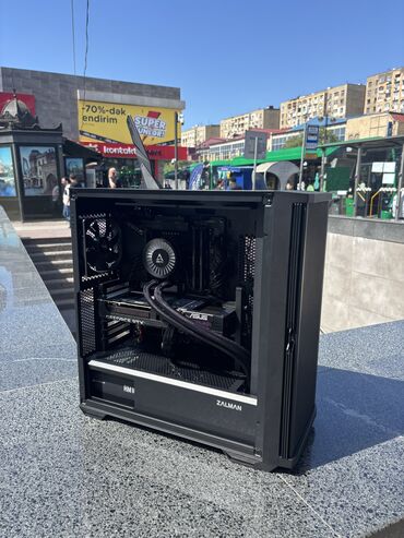 Masaüstü kompüterlər və iş stansiyaları: CPU İNTEL İ7-14700KF RAM DDR5 32Gb 6000mhr. Soytma sistemi ARCTIC
