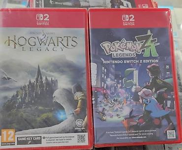 nintendo switch baki: Nintendo Switch üçün oyun diskləri/kaset qablarında: - Hogwarts — 1