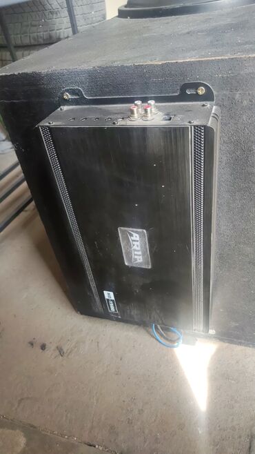 сигнализация авто: Продаётся сабвуфер динамик 1500w уселитель 2000w .Оригинал привезён с