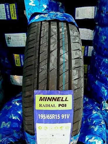 16 tekerler: 📢 MINNELL 195/65R15 91V RADIAL P03 M+S Təkəri Satışda! ✅ Marka — 1