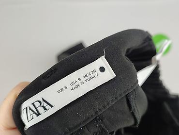marki spodni: Zara, Spodnie materiałowe damskie, rozmiar S — 4