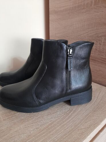 crna cipkasta haljina i cipele: Ankle boots, Tamaris, 38