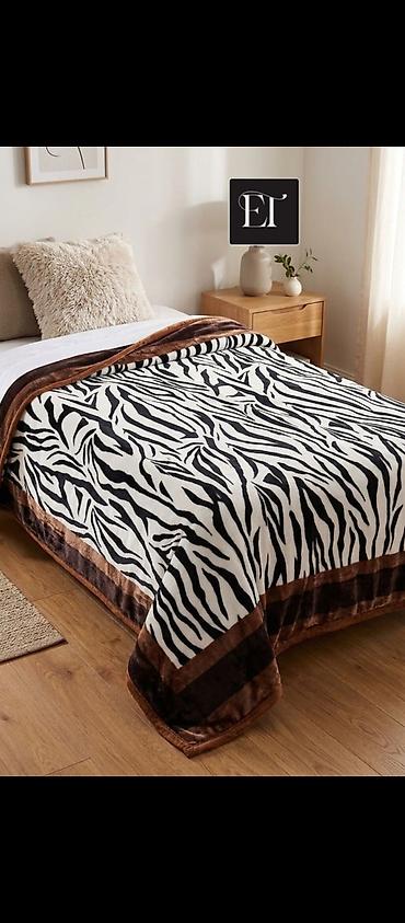 Декор и интерьер: Məhsul: Yumşaq plaid/örtük (fərqli naxışlar) - Material: qalın, tüklü — 4