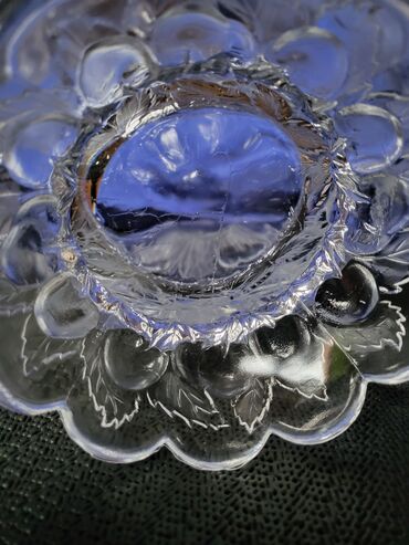 Činije: Cinija za voce za na sto,pun rad iz 70ih.god. Cinija za voce,sa mat — 15