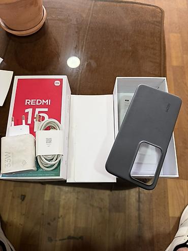 telefon tutacagı: Redmi 256 GB, rəng - Gümüşü, Sənədlərlə — 1