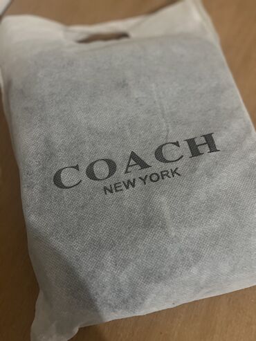 Классические сумки: Классическая сумка, Coach, Материал: Искусственная кожа, Застежка на молнии, Моющийся материал, Подкладка из мягкого материала, Мужские, Новый