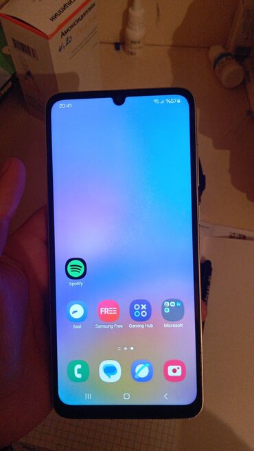 Samsung: Samsung Galaxy A05, 64 GB, rəng - Yaşıl, Barmaq izi, İki sim kartlı