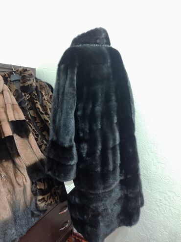 Шубы: Шуба, Норка, Длинная модель, Канада, Трансформер, 8XL — 3