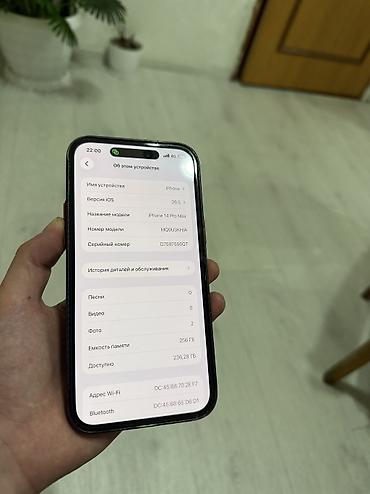 iphone 13mini: IPhone 14 Pro Max Space Black🏴 256gb 80%АКБ FaceID, TrueTon ✅ — 10