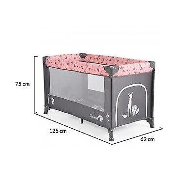 simpo komode: Moni Prenosivi krevetac Safari – Pink (Šifra proizvoda: CAN8635-70) — 5