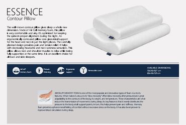 navlake za vrata: Bed pillows, Memory foam