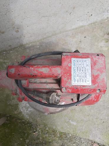 step: Beton üçün elektrik vibratoru – 1.5 kW, şlank ilə - Tətbiq: monolit — 1