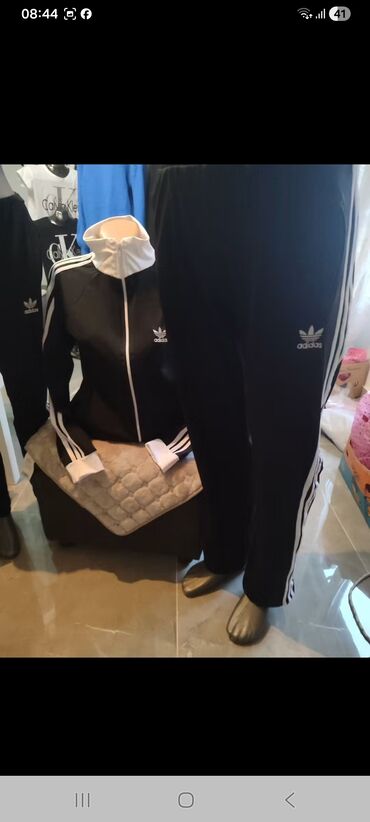 Trenerke: Komplet, M, Nike, bоја - Crna, Pamuk — 7