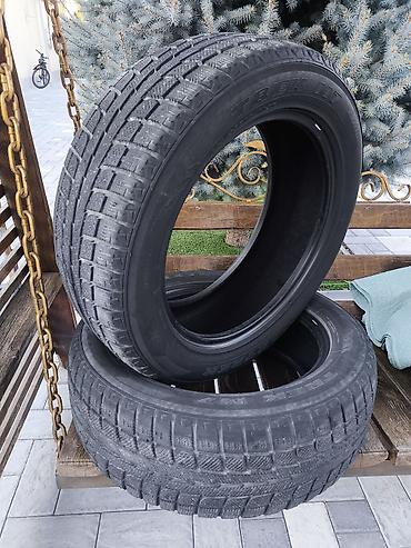 кобальт машина цена ош: 245/55 R19 103T 2 шт Зима протектор в хорошем состоянии 6000 Сом — 1