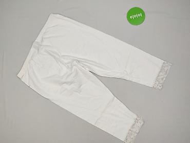leginsy biale: Legginsy Krótkie damskie, rozmiar L — 3