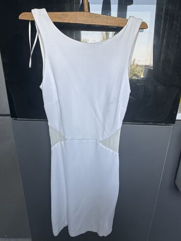 платья белые: Вечернее платье, Короткая модель, XS (EU 34)