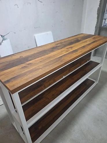 Kuhinjski nameštaj: PULT-BARSKI STO MODEL XL6 | Izrada po meri Dezen ploče po želji — 16