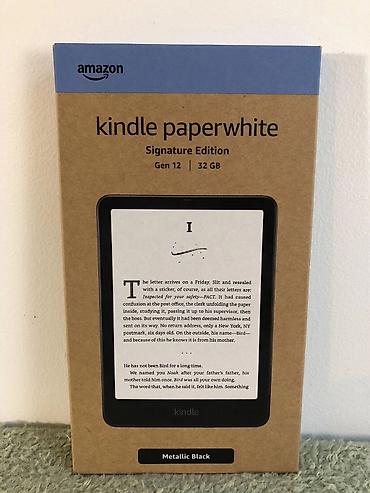 plom: 📚 Kitabsevərlər üçün mükəmməl hədiyyə! Kindle Paperwhite Signature — 1