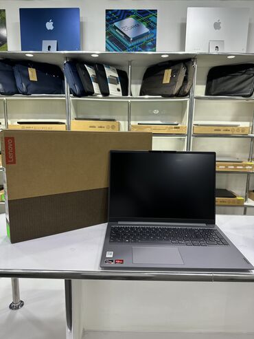 ноутбук mi: Ноутбук, Lenovo, 16 ГБ ОЗУ, AMD Ryzen 5, 16 ", Новый, Для несложных задач, память SSD