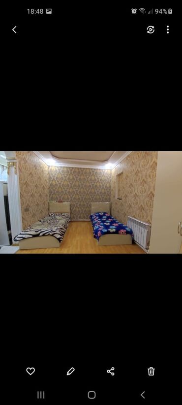 Uzunmüddətli kirayə mənzillər: Yasamal Asan Xidmetin Arxasinda 2/1 mertebesinde 1 otagli tam temirli — 2