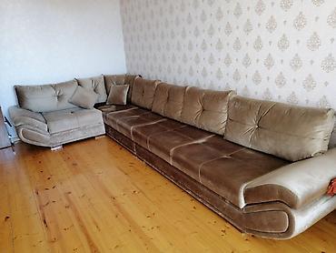 satin parça: Künc divan, İşlənmiş, Vеlur parça, Çatdırılma yoxdur — 1