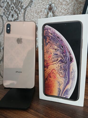 Apple iPhone: IPhone Xs Max, 64 GB, Qızılı