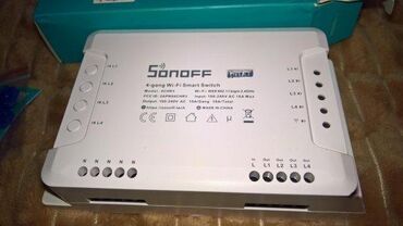 Elektro materijal: SONOFF 4CH 4-gang Wi-Fi Smart Switch with RF SONOFF 1CH POWR2 — 1