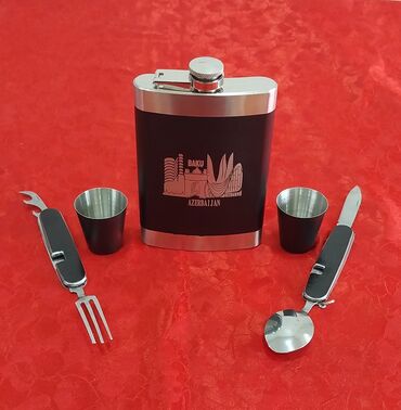 Digər içki üçün qablar: İçki qabı satılır, təzədir. Dəstinə daxildir: 1 ədəd İçki qabı, 1 ədəd — 18