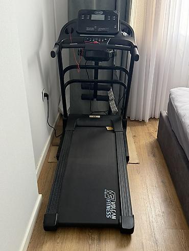 İdman və istirahət: Volcan Fitness qaçış trenajoru - Elektrikli qaçış trenajoru, evdə — 1
