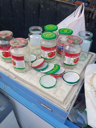 куплю стеклянные банки: Банки, Б/у, Самовывоз