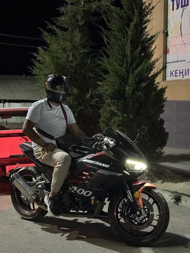 вилки для мотоцикла: Спортбайк Ducati, 400 куб. см, Бензин, Чоңдор үчүн, Колдонулган