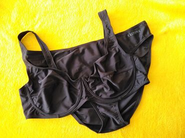 Swimsuits: 5XL (EU 50), Microfiber, color - Black