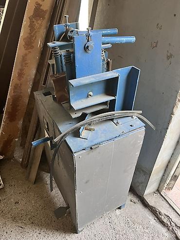 Оборудование для производства: PVC plastik qapi pencere və profillərin kəsilib formaya salınması üçün — 2
