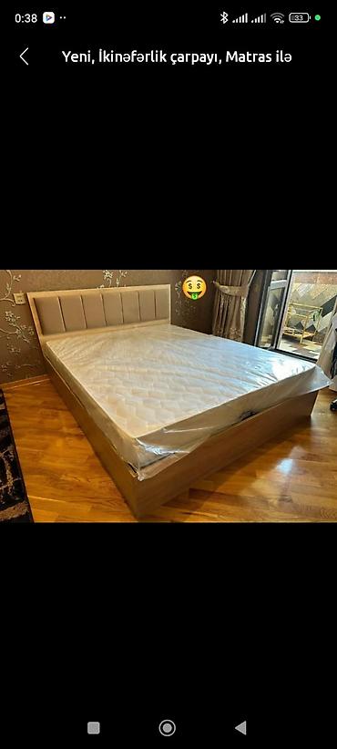 matras ortopedik: İkinəfərlik çarpayı – matras ilə - Ölçü: standart ikinəfərlik — 2